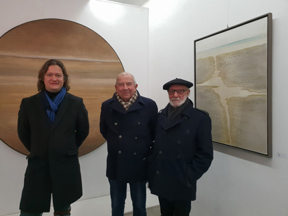 Thomas Verny, Vincent Bioules et Pierre Fournel Galerie Dock Sud Sète