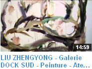 Une toile peinte par LIU Zhengyong artiste Dock Sud parte 2